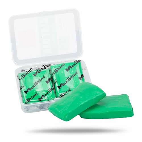 Maxshine 3Pack Magic Clay Bar 150g Heavy Grade Material for Car Clay Bar Auto Detailing  Cleans  Removes Surface Contaminants Paintwork Glass Plastic Metal Surface 2Pack Heavy Grade