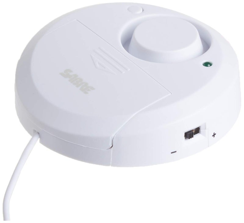 SABRE Water Leakage Alarm, 110 dB Alarm, Audible Up To 1,500-Feet (457-Meters), All Direction Water Sensor, High and Low Volume Settings, Battery Test Button - Image 4