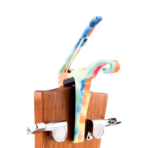 Kyser Quick-Change Guitar Capo for 6-string acoustic guitars, Tie-Dye, KG6TDA - Image 4