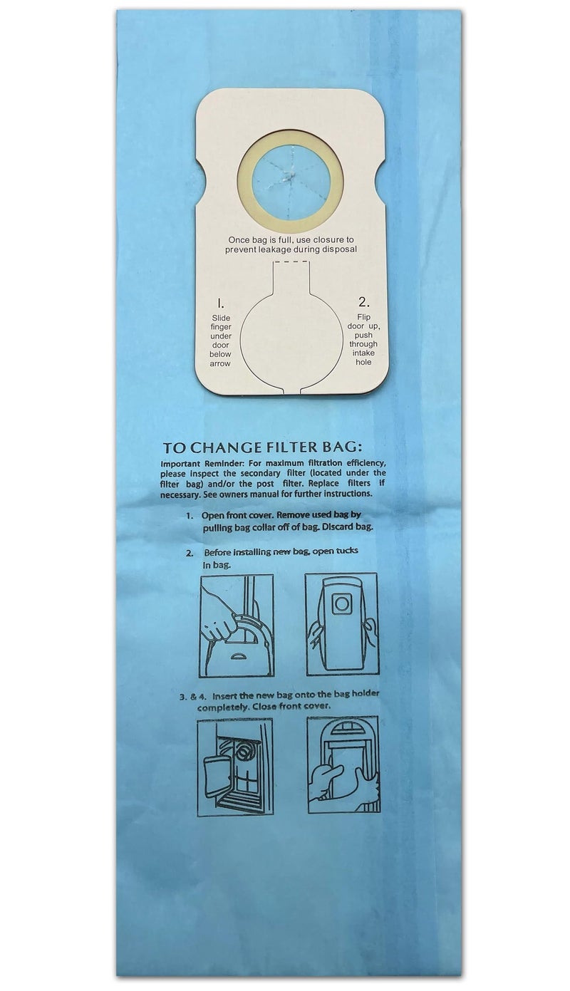 ENVIROCARE 12 Riccar 8000 & Simplicity 7000 Type B Vaccum Bags, Upright, Commercial Vacuum Cleaners, 8000, 7000, 7200, 7250, 7300, 7350, 7700, 7750, 7900, 7950 - Image 2
