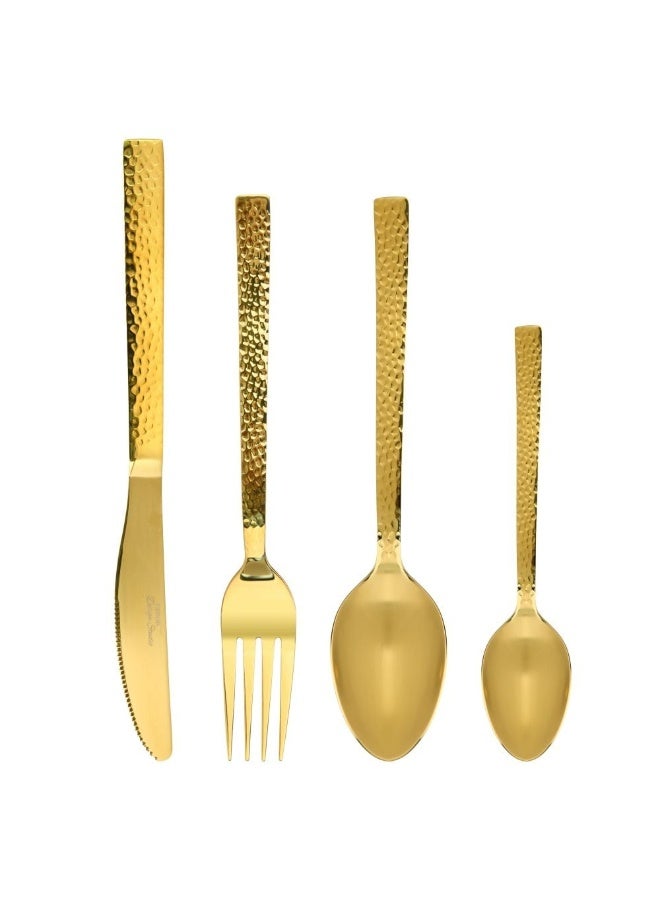 DANUBE HOME Fissman 24-Piece Cutlery Set Erno Series High Quality Stainless Steel Flatware Elegant Design Perfect For Daily Use And Special Occasions - Image 1