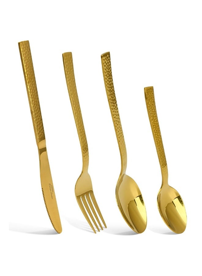 DANUBE HOME Fissman 24-Piece Cutlery Set Erno Series High Quality Stainless Steel Flatware Elegant Design Perfect For Daily Use And Special Occasions - Image 5