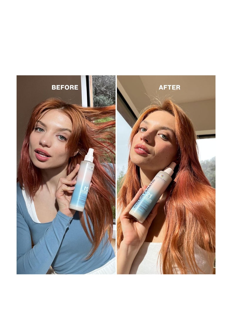 PUREOLOGY - Pureology Color Fanatic Leave-in Conditioner | Hair Treatment and Detangler Spray | Smooths Frizz and Protects Hair Color From Fading | Heat Protectant | Vegan - Image 1