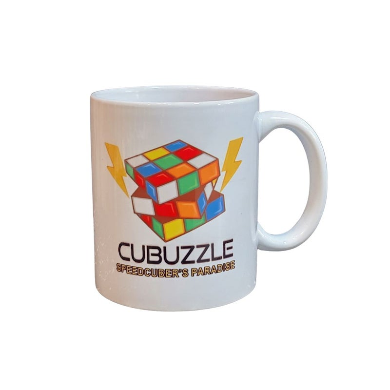 Cubuzzle Ceramic Coffee Mug Magic Cube Theme Novelty Tea Cup Merchandise Gift For Cubers - Image 2