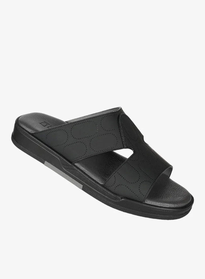 008-3381 Barjeel Uno Men Arabic Sandals BJM 08 Black