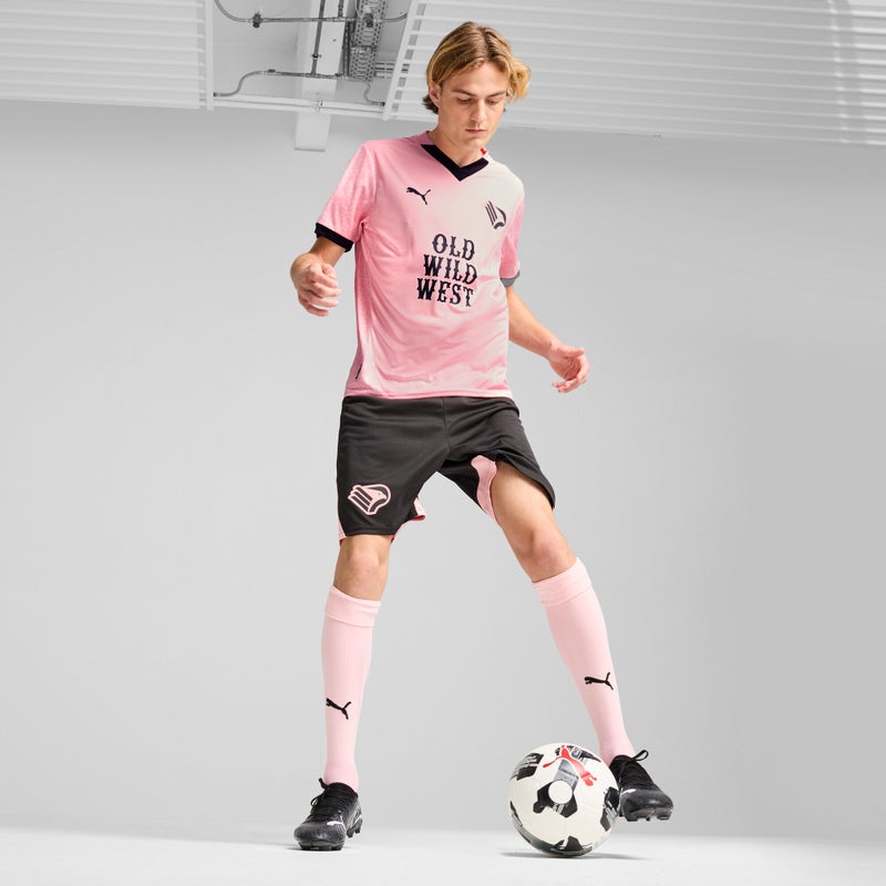 PUMA Palermo F.C. 24/25 Home Mens Pink Jersey - Image 3