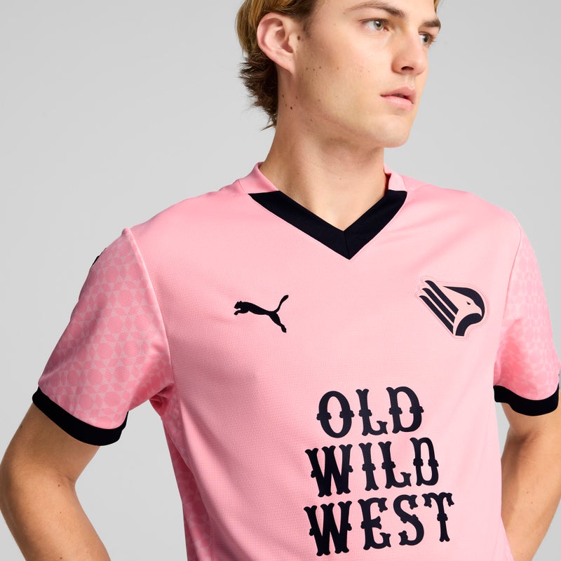 PUMA Palermo F.C. 24/25 Home Mens Pink Jersey - Image 2