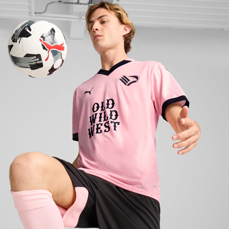 PUMA Palermo F.C. 24/25 Home Mens Pink Jersey - Image 5