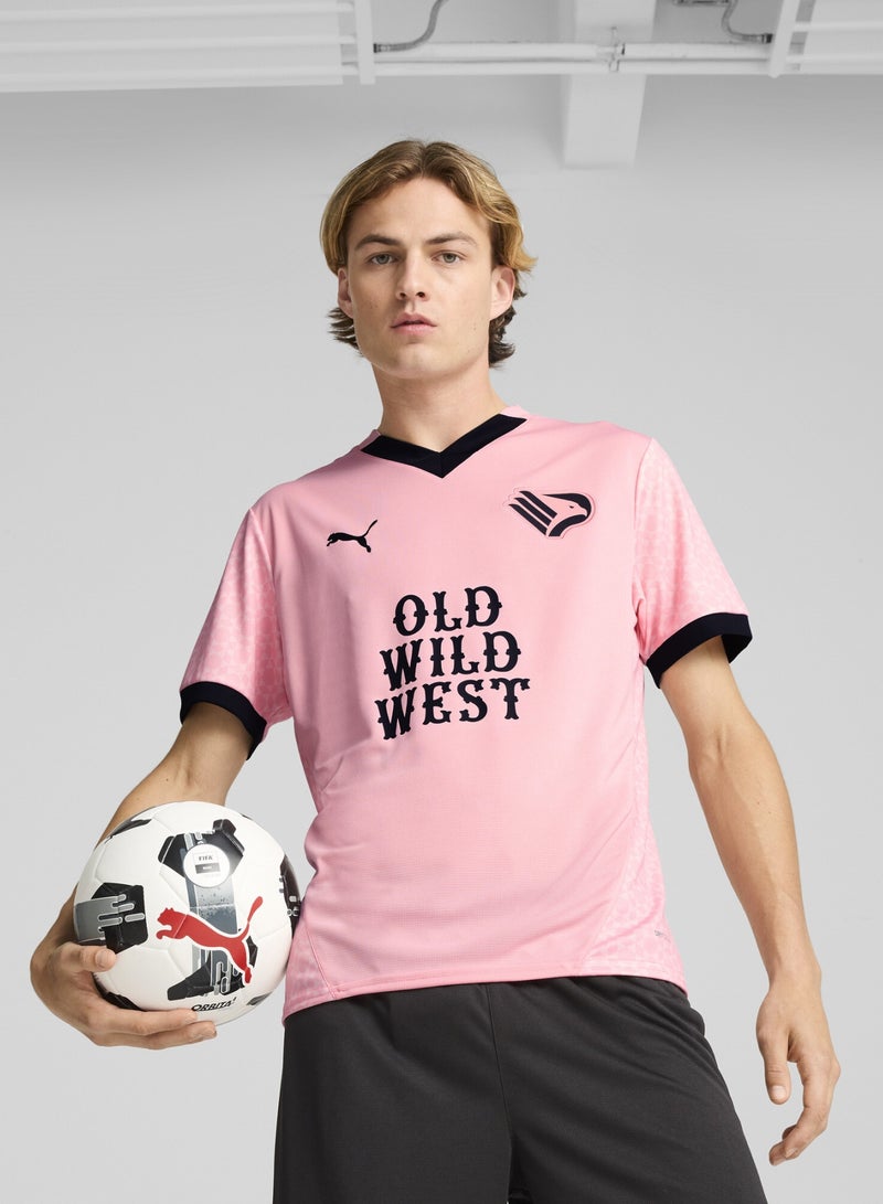 PUMA Palermo F.C. 24/25 Home Mens Pink Jersey - Image 1