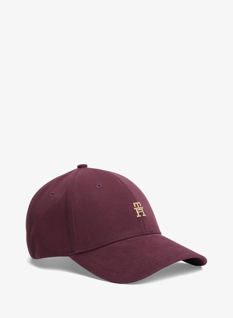 TOMMY HILFIGER Chic TH Monogram Twill Baseball Cap - Image 1