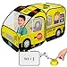 Kiddzery School Bus PopUp Kids Tent with Sound Play Button Ball Pit for Toddler  Up  Easy Setup Tent for Indoor  Outdoor Daycare Playground Activities  Pretend Play Great for Kids - Image 4