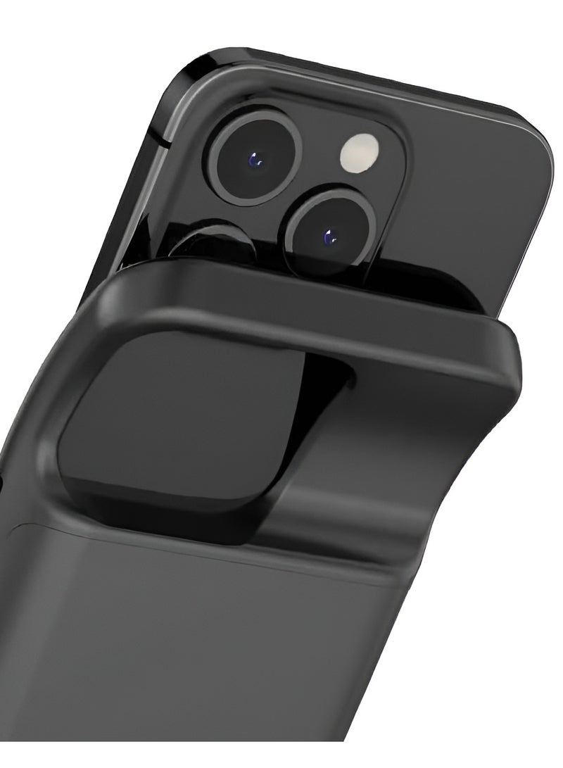 بورتوني حافظة بطارية iPhone 16 Pro Max بسعة 7000 مللي أمبير في الساعة قابلة لإعادة الشحن وغطاء باور بانك لاسلكي ممتد لهاتف iPhone 16 Pro Max - Image 2