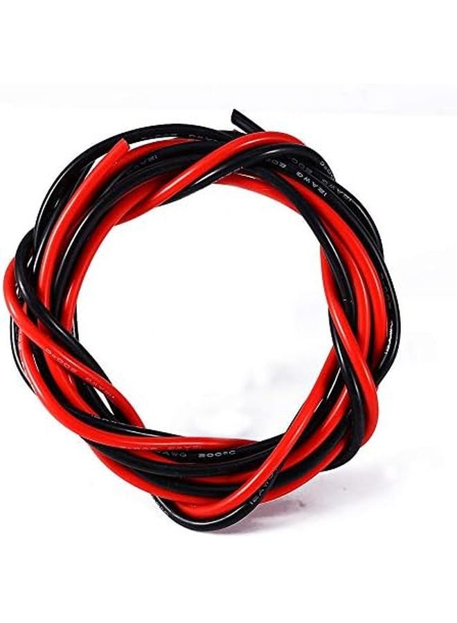 12AWG 5 متر سلك سيليكون مرن مجدول موصل نحاسي مطفأ كابل بطارية RC - Image 5