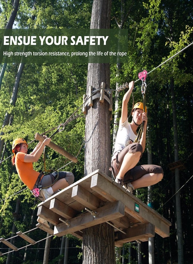 TRIWONDER 30kN Pulley Pulley for Ropes up to 13 mm Diameter (Red) - Image 4