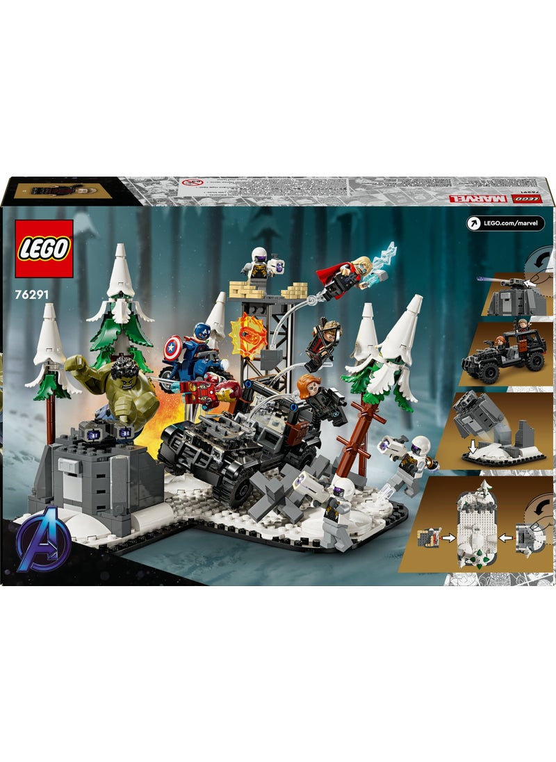 LEGO - مجموعة بناء ألعاب إبداعية من ليجو مارفل أفينجرز: عصر أولترون 76291 لمحبي الأبطال الخارقين من سن 10 سنوات فما فوق (613 قطعة) - Image 1