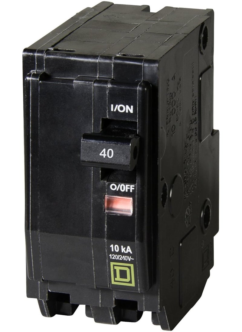 Schneider Electric Square D by Schneider Electric QO240CP Square D-QO240CP QO 40 Amp Two-Pole Circuit Breaker, Pack of 1, Black  - Image 4
