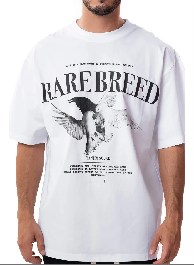 Tanjim Squad TANJIM SQUAD - RARE BREED T- SHIRT WHITE