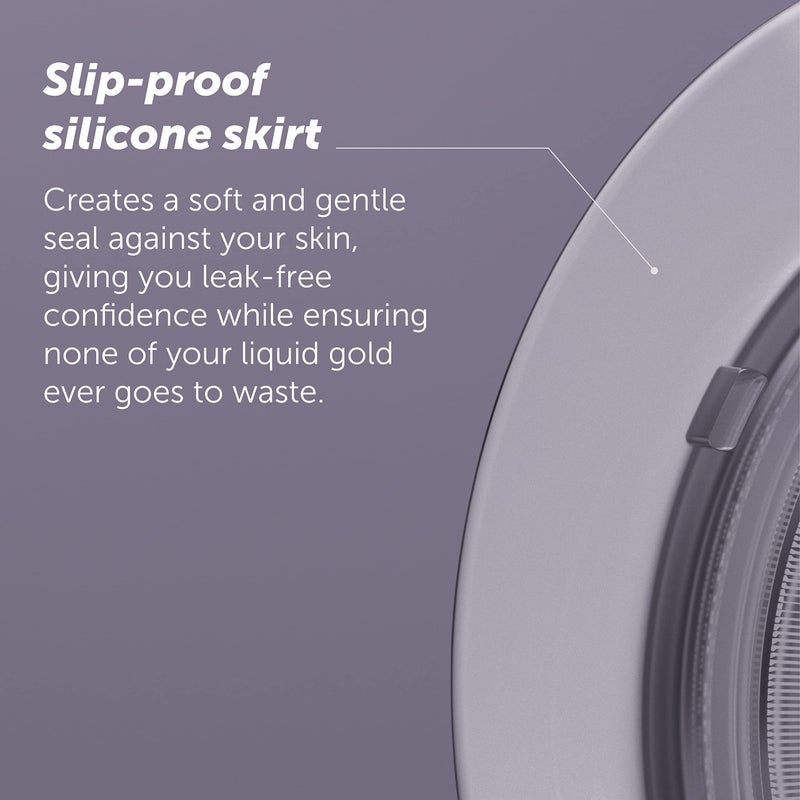 Elvie Catch Milk Collection Shells | Set of Two Discreet Leak-Protection Silicone Cups, Reuse Your Milk| Reusable Breast Shells Collect Up to 1oz | No More Wasted Milk or wasteful Breast Pads - Image 3