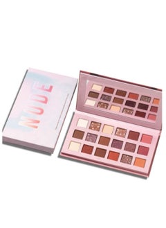 QIAOYAN 18 Colors New Eyeshadow Palette Pigmented Multi Reflective Glitter Matte Shimmer Pressed Pearls Blending Eye Shadow Pallet  - Image 2