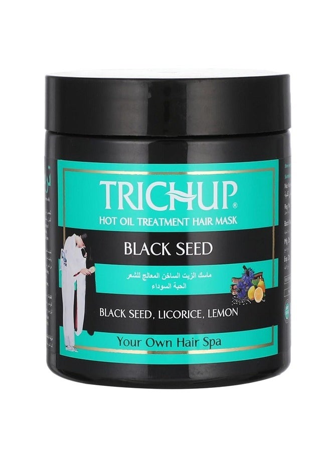 TRICHUP Black Seed Hot Oil Treatment Hair Mask 450ml  - Image 1