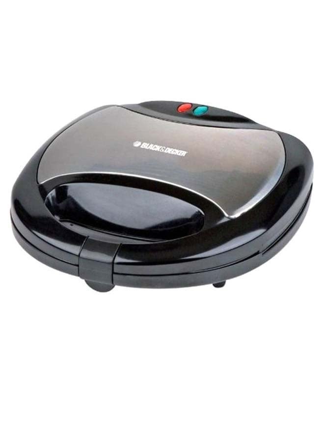 BLACK+DECKER Non Stick Grill Plate Sandwich Maker 750W 750 W TS2000-B5 Black - Image 1