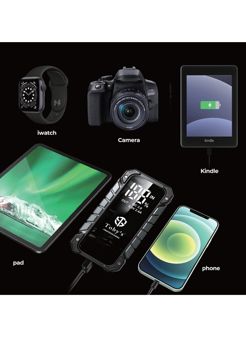 توبيز توبي X9 1000 مللي أمبير و37 وات في الساعة باور بانك قوي  - Image 5