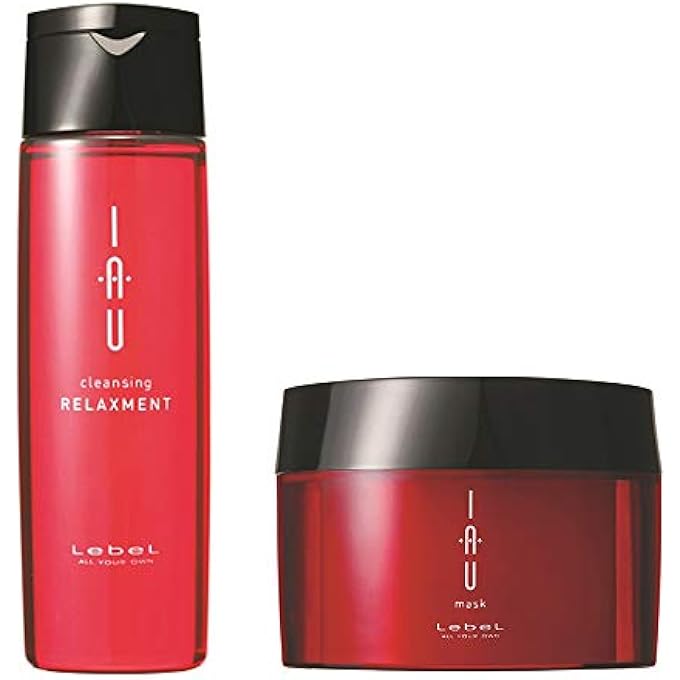 IAU CLEANSING RELAXMENT HAIR SHAMPOO 200 ML & IAU HAIR MASK 170 G SET (GREEN TEA SET)