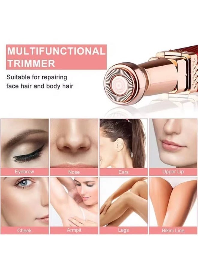 2 in 1 Facial Hair Removal and Skin Care Device for Women - Hair Removal for Chin, Cheeks, Eyebrows and Upper Lip for Women - 006 - Image 3