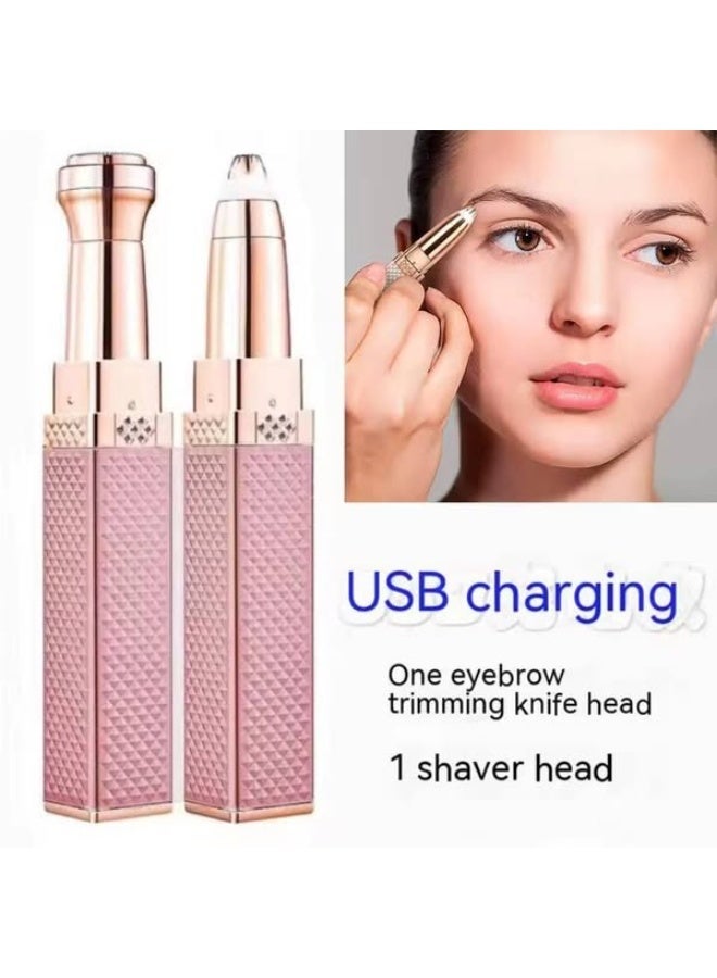 2 in 1 Facial Hair Removal and Skin Care Device for Women - Hair Removal for Chin, Cheeks, Eyebrows and Upper Lip for Women - 006 - Image 4