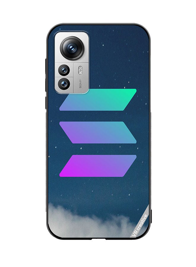 VR CREATIVE Protective Case Cover For Xiaomi 12 Pro Solana Design Multicolour - Image 1