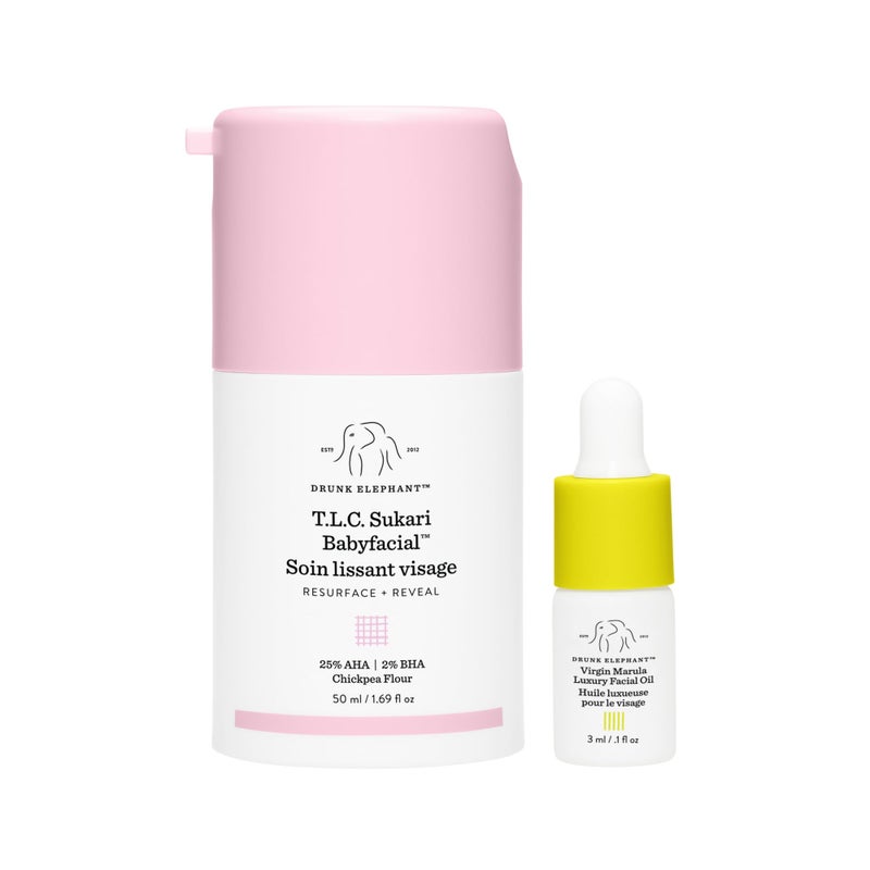Drunk Elephant T.L.C. Sukari Babyfacial - 50 ml/1.69 fl oz - Exfoliating Face Mask - Clean Clinical Skincare - Cruelty-Free - Dermatologist-Tested - Free of Essential Oils, Silicones, and Fragrance - Image 1