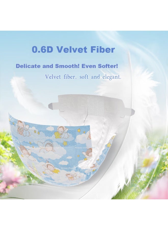 Cojin Yinyin [high-end New Product Baby Diapers, M Size, 76 Pieces, Baby Summer Ultra-thin Breathable Diapers - Image 2