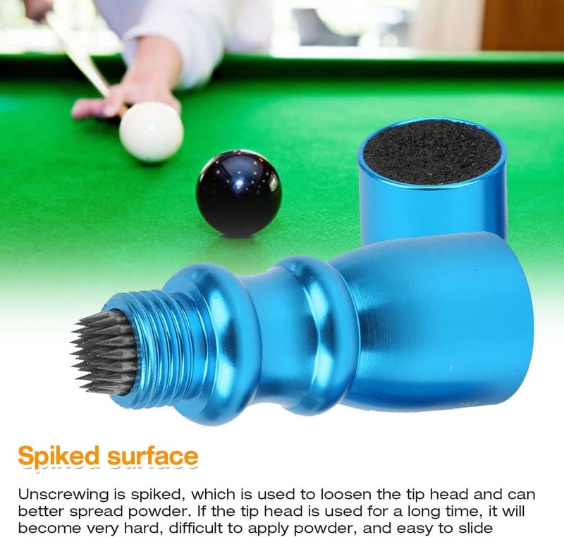 comfrt Billiard Pick Tip Repair Tool, 3 in 1 Snooker Billard Pool Cue Tip Tool Stick Shaper Repair Tool Pick Billiard Ball Accessories - Image 4