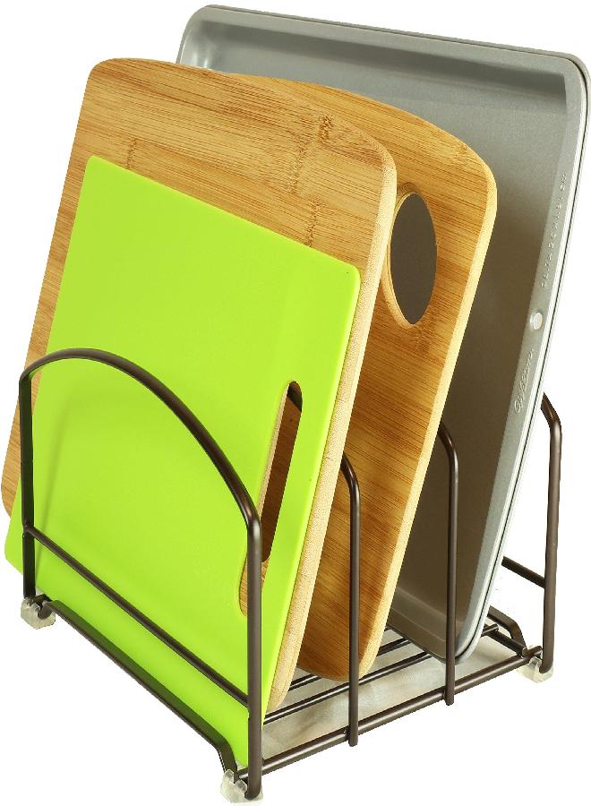 Deco Brothers DecoBros Kitchen Houseware Organizer Pantry Rack, Bronze  - Image 1
