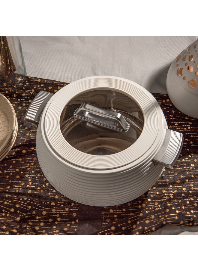 ألبرتو قدر تقديم حافظ حرارة بغطاء 4 لتر من ألبرتو - Image 2