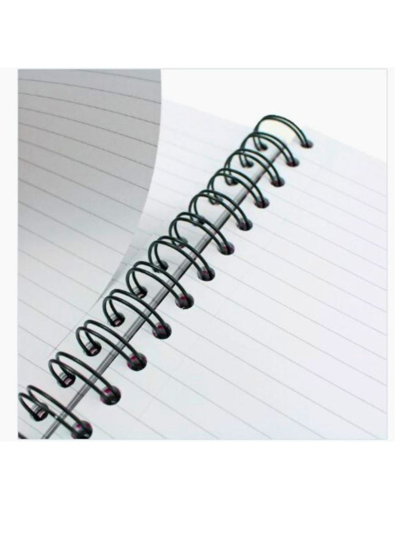 SUPER DEAL - A4 80gsm 8MM Ruled Project Book 100 Sheets with 5 Dividers Assorted Color - Image 1
