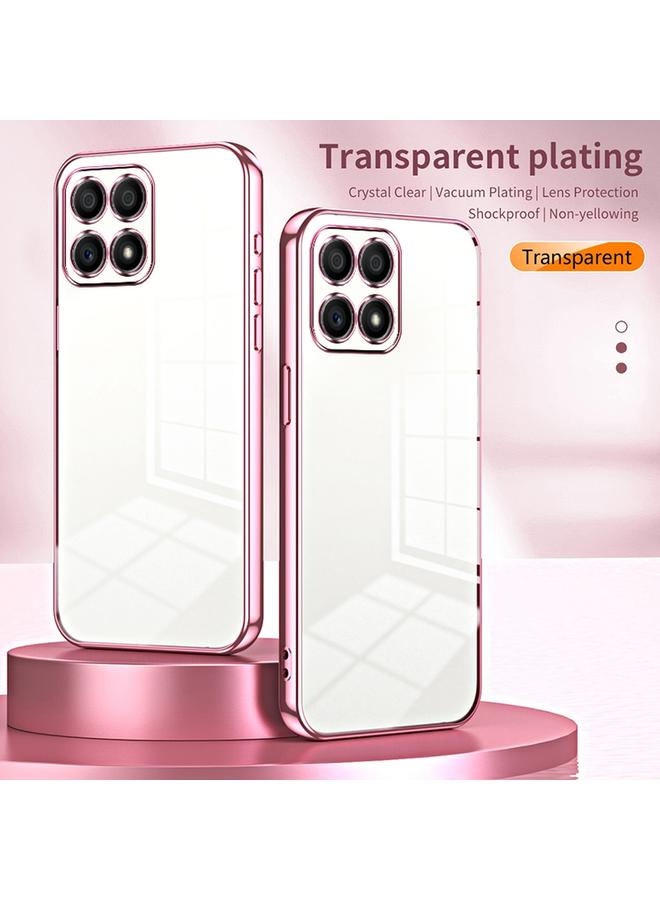 اس-توب جراب لهاتف Honor 30i، جراب هاتف شفاف مطلي بفتحة دقيقة - Image 2