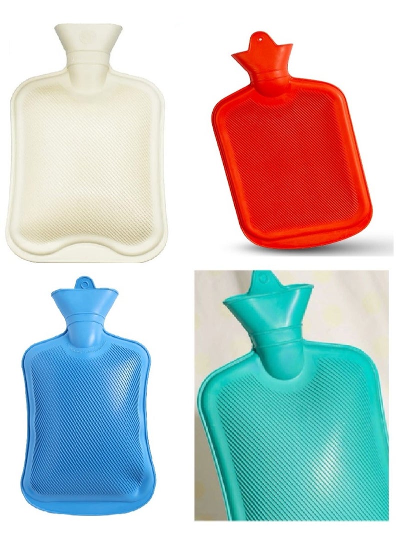 Generic Hot Water Bag Bottle For Foot Neck Cervical And Tummy Pain Relief Multicolour  - Image 1