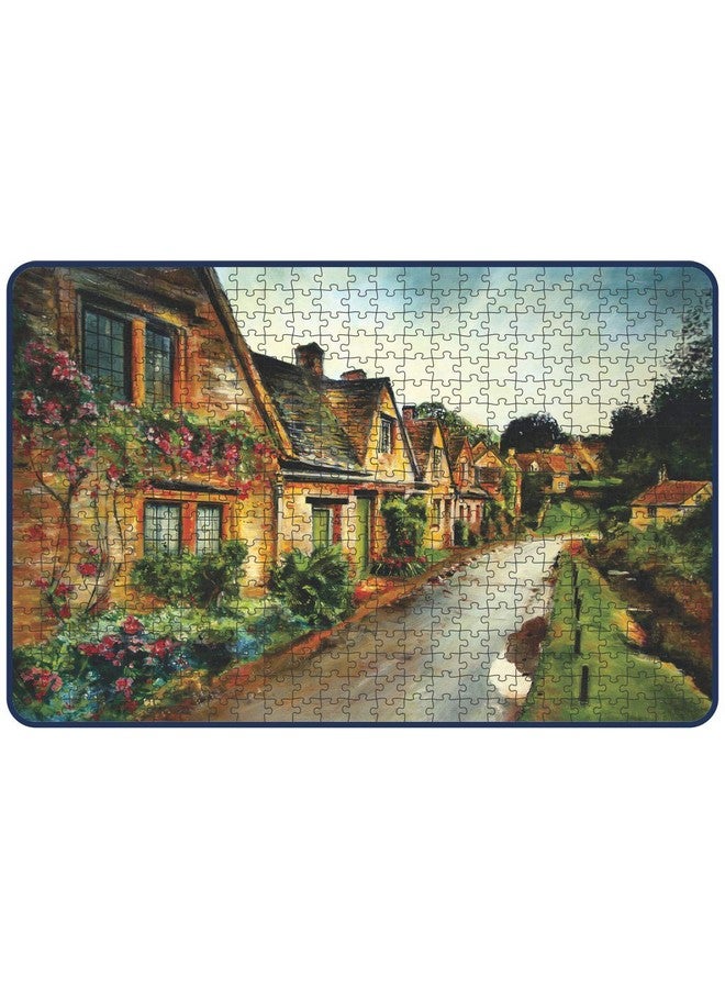 Webby European Street Painting Jigsaw Puzzle, 500 Pieces - Image 2