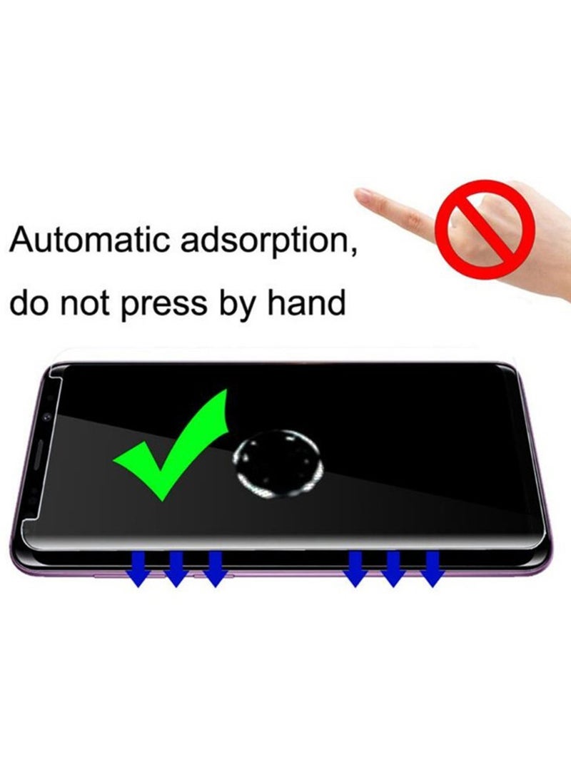 Generic - itel S23 Plus Screen Protector – UV Liquid Glue Full Screen Edge to Edge Tempered Glass Screen Protector, High Transparency, Delicate Touch, Anti-Explosion, Smooth Arc Edges. - Image 1