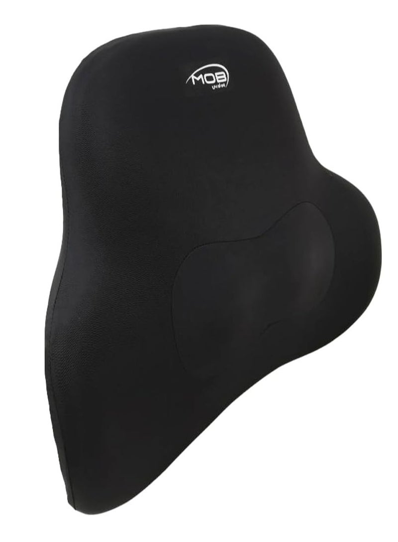 موب وسادة المقعد الخلفي من MOB OSCAR - وسادة دعم قطنية عالمية للسيارة والمنزل - تصميم متين ومريح للقيادة الطويلة - Image 1