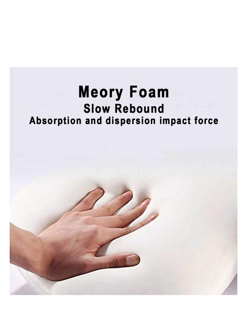 موب وسادة المقعد الخلفي من MOB OSCAR - وسادة دعم قطنية عالمية للسيارة والمنزل - تصميم متين ومريح للقيادة الطويلة - Image 4