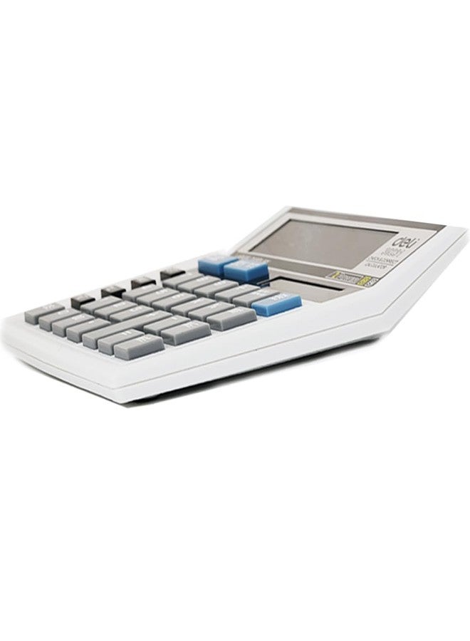 Deli W39231N 12 Digit GT Basic Calculator for Office with Step Check & Correct Function | 3 Years Warranty | - White - Image 5