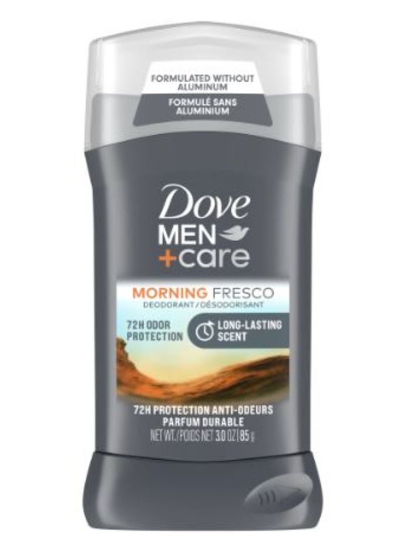 دوف من+كير مزيل عرق دوف مين+كير للرجال، برائحة منعشة صباحية، خالٍ من الألومنيوم، حماية من الروائح لمدة 72 ساعة، مزيل عرق للرجال مع زيوت عطرية وربع كريم مرطب، 85 غرام - Image 5