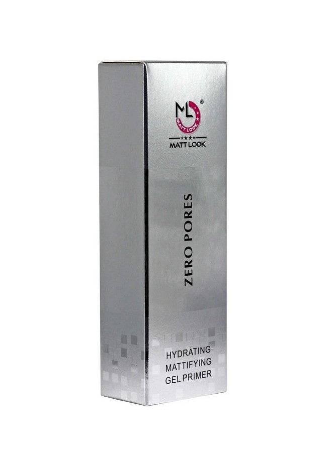 matt look Mattlook Zero Pores Hydrating Mattifying Gel Primer (30Ml)  - Image 5