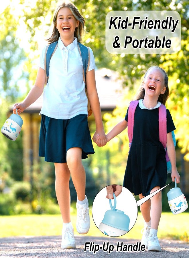 KTKUDY 17 oz Thermo for Hot Food - Stainless Steel Insulated Food Jar with Folding Spoon - Wide Mouth Soup Thermos for Kids & Adults - Thermal Lunch Container - Keeps Hot 12H / Cold 20H - Image 5