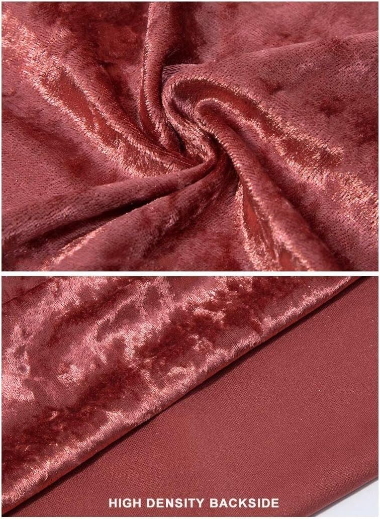 Minky Fabric Velvet Fabric 160cm Wide Blue Crushed Stretch Velvet Fabric for Cushions Curtain DIY Crafts for Blankets, Apparel, Baby Accessories, Throws, P (Color : 2, Size : 1m) - Image 3