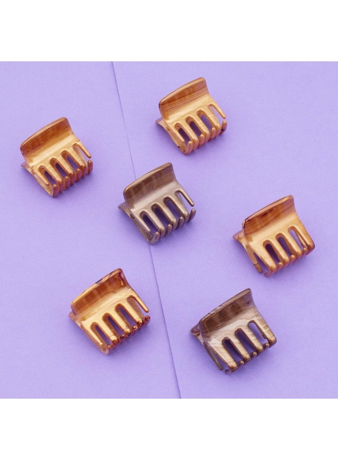 سوكهي مشبك شعر أنيق على شكل فراشة من Sukkhi، إكسسوارات شعر للنساء والفتيات (عبوة من 6 قطع) (المقاس: M) (Skr70528)، متعدد الألوان - Image 3