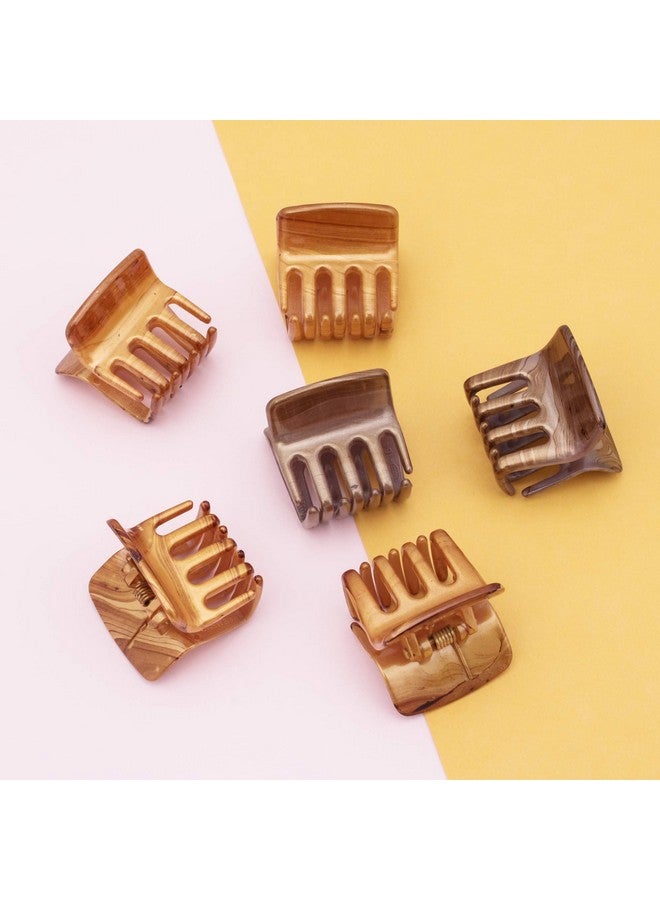 سوكهي مشبك شعر أنيق على شكل فراشة من Sukkhi، إكسسوارات شعر للنساء والفتيات (عبوة من 6 قطع) (المقاس: M) (Skr70528)، متعدد الألوان - Image 2