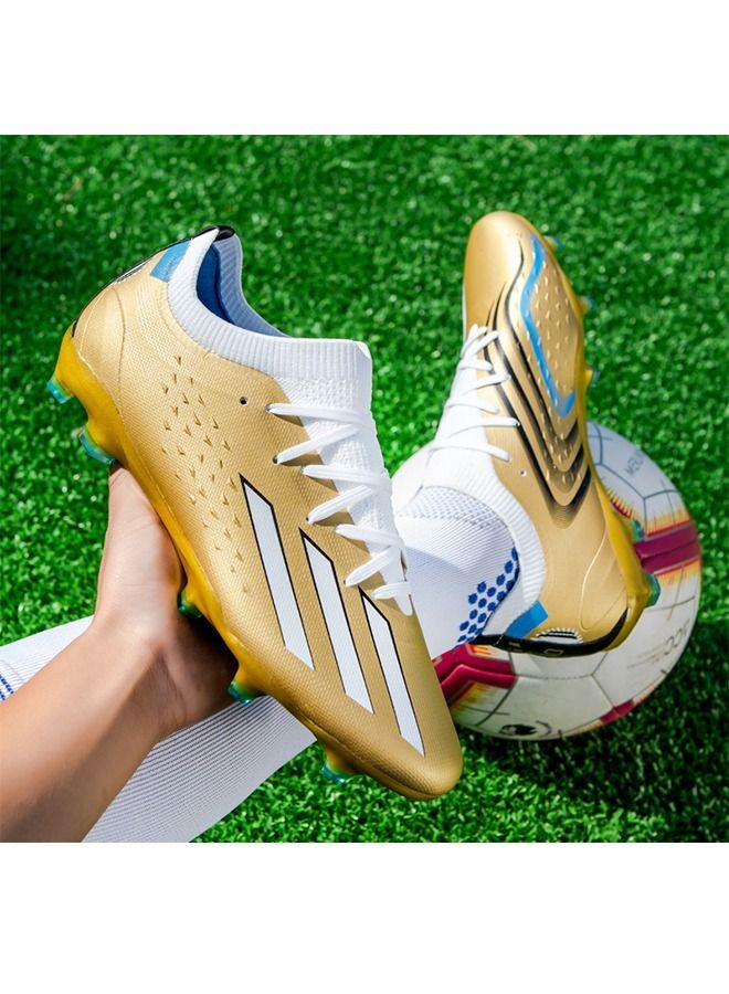 Beauenty Mens Soccer Shoes Firm Ground Soccer Cleats Outdoor Indoor Professional Youth Boys Football Shoes Unisex Football Cleats  - Image 3